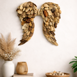 Ailes d’ange en bois flotté