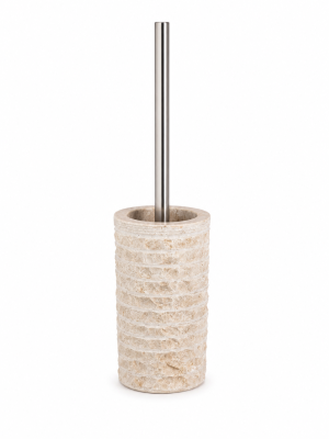 Brosse toilette en marbre