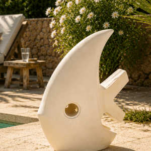 Poisson décoratif extérieur 75 cm