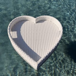 Panier flottant coeur