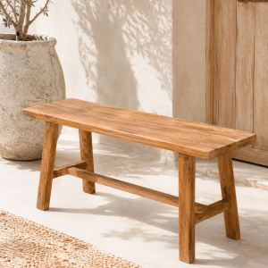 petit banc en teck