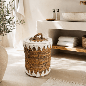 Corbeille naturel fibre de bananier