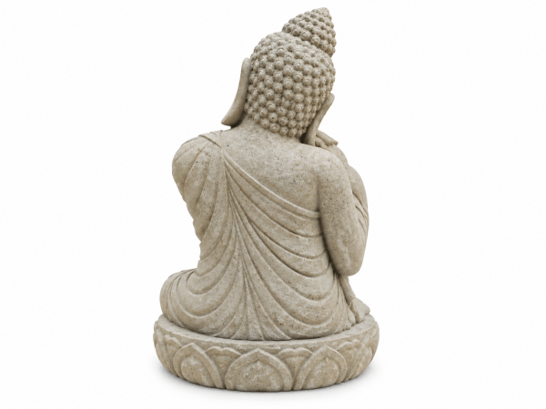 Bouddha relax river stone 100 cm