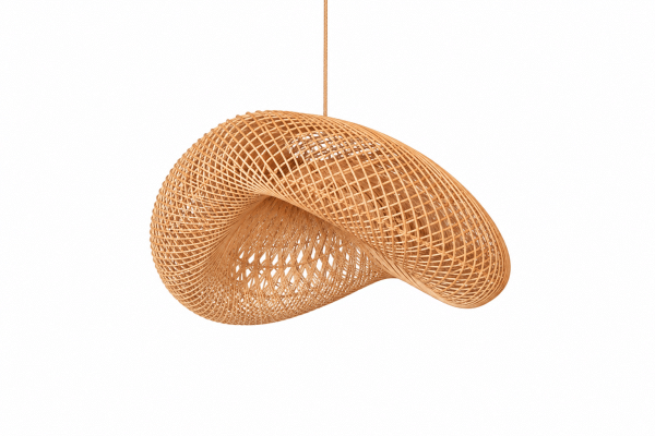 suspension rotin modele vague